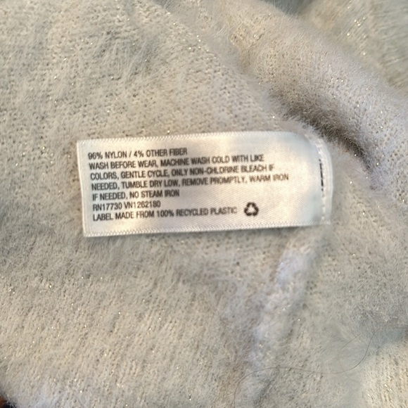 CAT & JACK Off White/Cream Colored Button Sweater Girls Size S (6/6X) - Picture 5 of 5